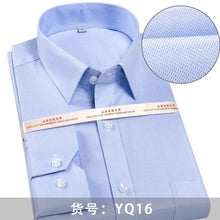 Load image into Gallery viewer, Quality Luxury Cotton Men's Long Sleeve Dress Shirts Business Formal Non Iron Male Shirts