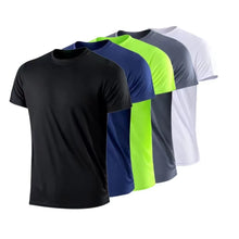 Load image into Gallery viewer, Summer Sport Gym t Shirt Men Quick Dry Running Bodybuilding Shirts Men Short Sleeve Fitness Tops Oversized Brazil t-Shirt Jersey