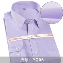 Load image into Gallery viewer, Quality Luxury Cotton Men's Long Sleeve Dress Shirts Business Formal Non Iron Male Shirts