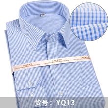 Load image into Gallery viewer, Quality Luxury Cotton Men's Long Sleeve Dress Shirts Business Formal Non Iron Male Shirts