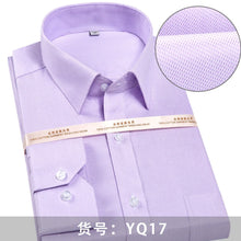 Load image into Gallery viewer, Quality Luxury Cotton Men's Long Sleeve Dress Shirts Business Formal Non Iron Male Shirts