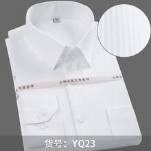 Load image into Gallery viewer, Quality Luxury Cotton Men's Long Sleeve Dress Shirts Business Formal Non Iron Male Shirts