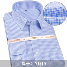 Load image into Gallery viewer, Quality Luxury Cotton Men's Long Sleeve Dress Shirts Business Formal Non Iron Male Shirts