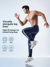 Load image into Gallery viewer, High-End Air Layer Cuffed Sweatpants Men's Fitn Running Sport Long Pants Anti-Wrinkle Casual Sle Spring 2026