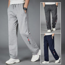 Load image into Gallery viewer, Men Running Pants Joggers Sweatpant Spring Autumn Jogging Sport Trousers Loose Homewear Fitness Straight Breathable