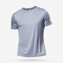 Load image into Gallery viewer, High Quality Polyester Men Running T Shirt Quick Dry Fitness Shirt Training Exercise Clothes Gym Sport Shirt Tops Lightweight