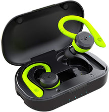 Load image into Gallery viewer, 20 Hours Play time Swimming Waterproof Bluetooth Earphone Dual Wear Style Sport Wireless Headset TWS Ipx7 Earbuds Stereo