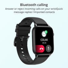 Load image into Gallery viewer, COLMI C60 Smartwatch 1.9 inch Full Screen Bluetooth Calling Heart Rate Sleep Monitor 19 Sport Models Smart Watch For Men Women