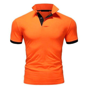 Covrlge Polo Shirt Men Summer Stritching Men&#39;s Shorts Sleeve Polo Business Clothes Luxury Men Tee Shirt Brand Polos MTP129