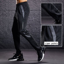 Load image into Gallery viewer, Sport Pants Men Running Pants With Zipper Pockets Men Training and Joggings Pants Casual Sportwear Pants For Men