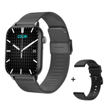 Load image into Gallery viewer, COLMI C60 Smartwatch 1.9 inch Full Screen Bluetooth Calling Heart Rate Sleep Monitor 19 Sport Models Smart Watch For Men Women