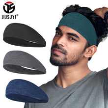 Load image into Gallery viewer, Headwear Accessories Hair Bandage Hairband Absorbent Non-slip Sweat Sweatband Stretch Breathable Headband Head Band Men Women