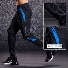 Load image into Gallery viewer, Sport Pants Men Running Pants With Zipper Pockets Men Training and Joggings Pants Casual Sportwear Pants For Men