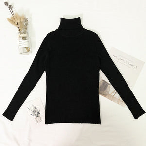 Winter Tops Turtleneck Sweater