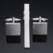 Load image into Gallery viewer, High Quality Cuff links necktie clip set Men Jewelry