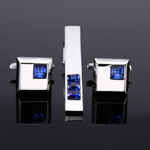 Load image into Gallery viewer, High Quality Cuff links necktie clip set Men Jewelry