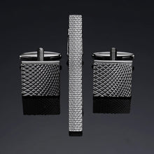 Load image into Gallery viewer, High Quality Cuff links necktie clip set Men Jewelry