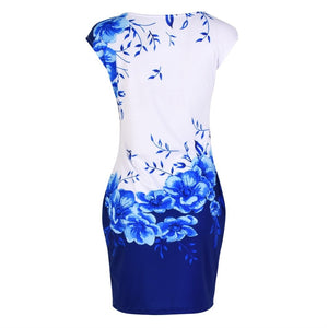 Women Dress Casual Sleeveless ONeck