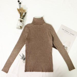 Winter Tops Turtleneck Sweater