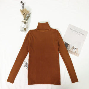 Winter Tops Turtleneck Sweater