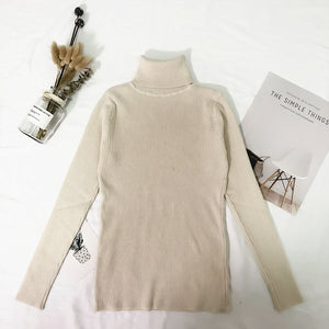 Winter Tops Turtleneck Sweater