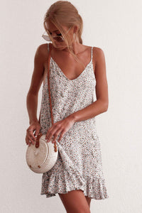 Sleeveless beach Boho strap dress