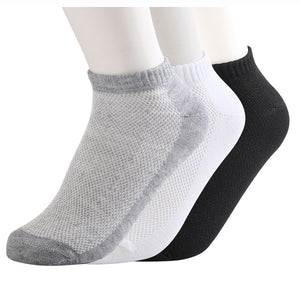 Men Summer Breathable Thin Boat Socks