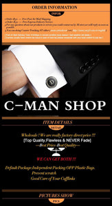 High Quality Cuff links necktie clip set Men Jewelry