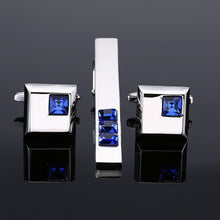 Load image into Gallery viewer, High Quality Cuff links necktie clip set Men Jewelry