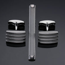 Load image into Gallery viewer, High Quality Cuff links necktie clip set Men Jewelry