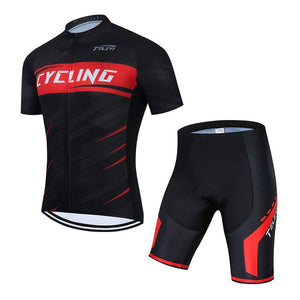 Summer Men Cycling Jersey Set Bike Shorts Clothing Bicycle Shirt Jumpsuit Suit Dress Sport Clothes Kit Maillot Uniform Bib Pants