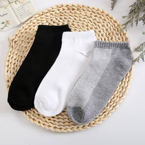 Men Summer Breathable Thin Boat Socks