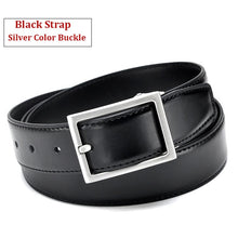 Load image into Gallery viewer, Belts Gold Metal Genuine Leather