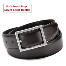 Load image into Gallery viewer, Belts Gold Metal Genuine Leather