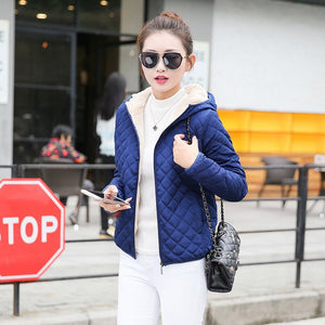 Parkas basic jackets winter outwear coat