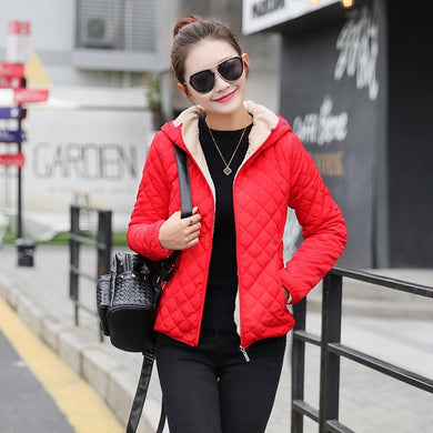 Parkas basic jackets winter outwear coat