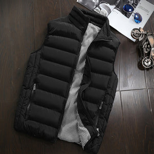 Jackets Thick Vests Man Sleeveless