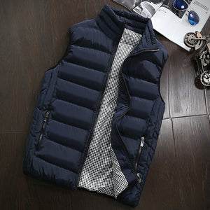 Jackets Thick Vests Man Sleeveless