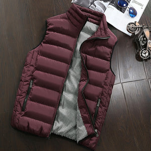 Jackets Thick Vests Man Sleeveless