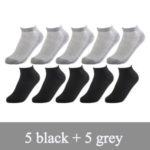 Men Summer Breathable Thin Boat Socks