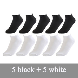 Men Summer Breathable Thin Boat Socks