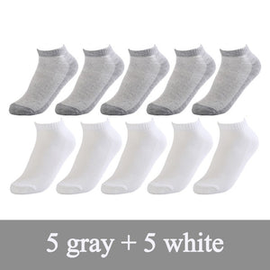 Men Summer Breathable Thin Boat Socks