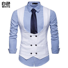 Load image into Gallery viewer, Single Breasted Suit Vest Male Formal Wedding