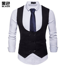 Load image into Gallery viewer, Single Breasted Suit Vest Male Formal Wedding