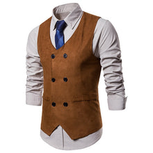 Load image into Gallery viewer, Single Breasted Suit Vest Male Formal Wedding