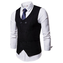 Load image into Gallery viewer, Single Breasted Suit Vest Male Formal Wedding