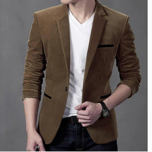 Load image into Gallery viewer, Blazer British's style slim fit suit