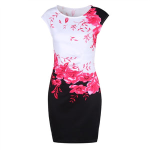 Women Dress Casual Sleeveless ONeck