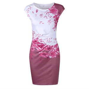 Women Dress Casual Sleeveless ONeck